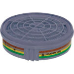 FILTRO X RESPIRATORE A MASCHERA M6400 DELTAPLUS M6000 A B E K1 CF=PZ 2