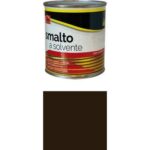 SMALTO A SOLVENTE WORKIT MARRONE CIOCCOLATA RAL 8017 ML 125