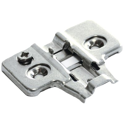 BASETTA CERNIERA INCASSO F212 F290 F214 DANCO ACC NICH REGOLABILE H.MM 0 MM 45X54 - immagine 1