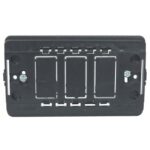 SUPPORTO FRUTTI VENUS MARLANVIL PC NERO POSTI 3