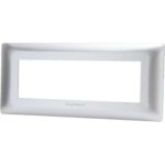 PLACCA COPRIFRUTTI ABM ARGENTO POSTI 6 MM 190X85