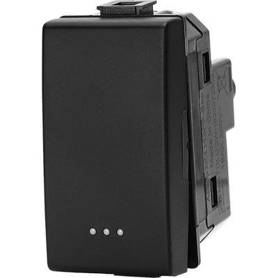 INTERRUTTORE UNIPOLARE ABM NERO VOLT 250 A 16 - immagine 1