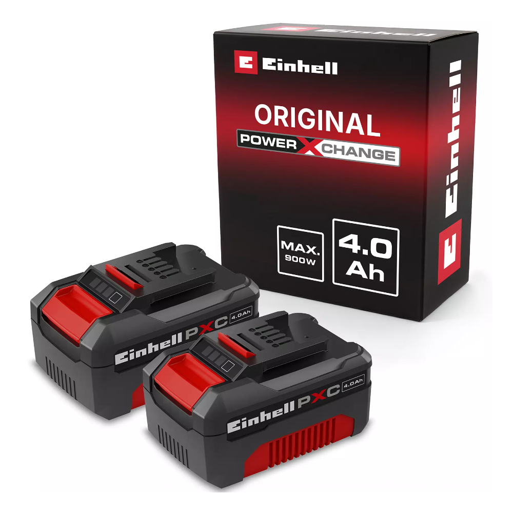 EINHELL-4511489_1f02044d BATTERIA TWIN-PACK 2 BATTERIE DA 18 VOLT 4A. EINHELL - immagine 1
